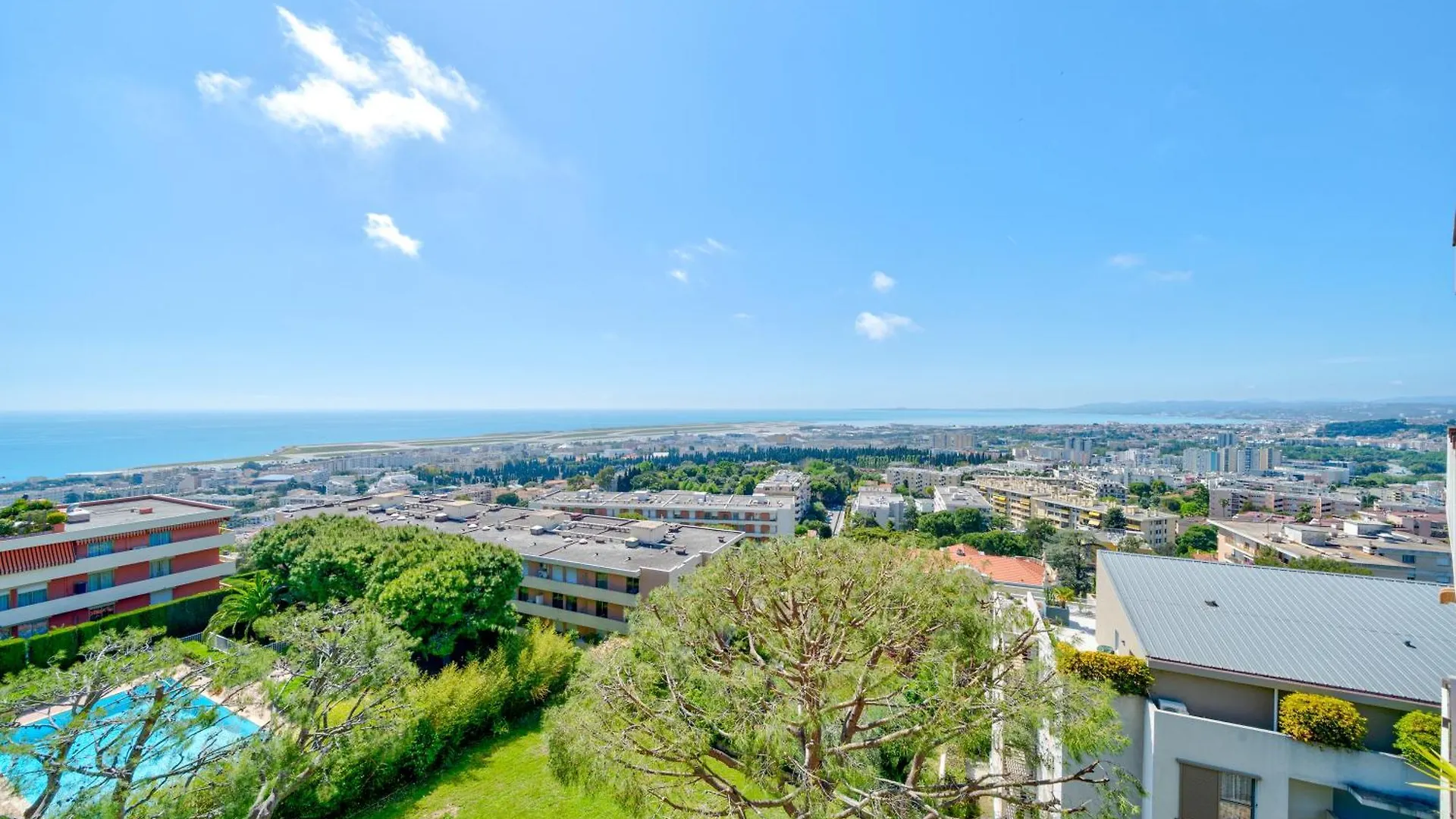 Studio Vue Mer Parking Clim Nice Apartment