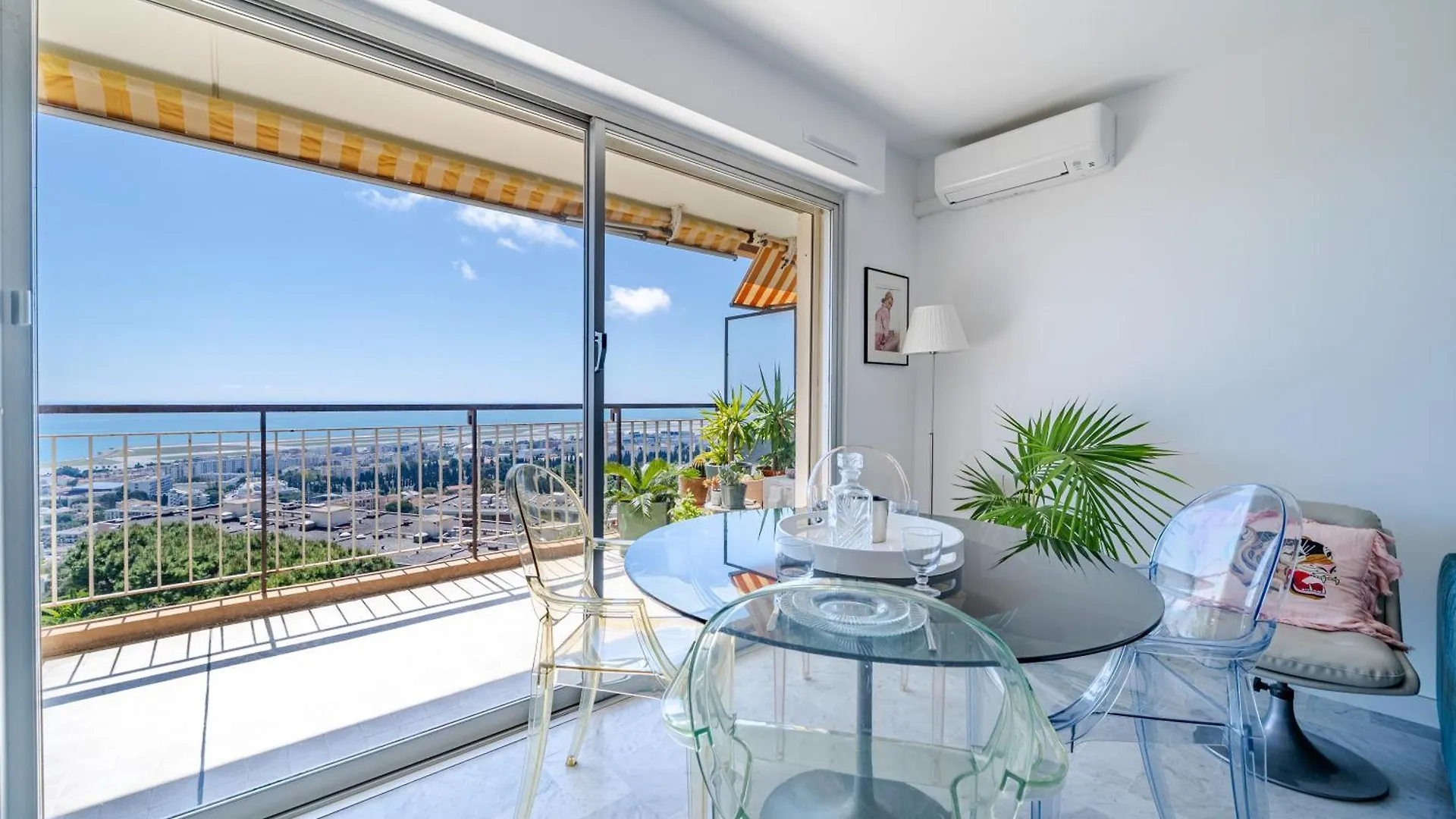 Studio Vue Mer Parking Clim Nice