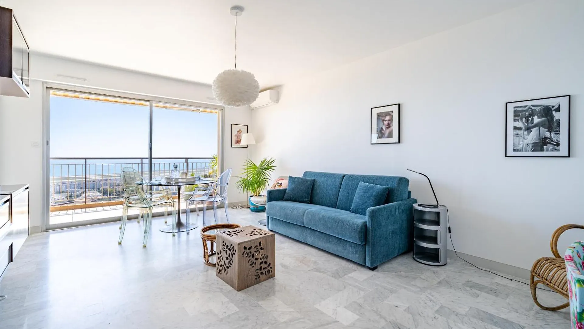 Studio Vue Mer Parking Clim Nice Apartment